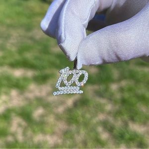 Moissanite 100 Logo Pendant Moissanite Pendant